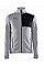 Grey Melange/ Black Men's ADV Explore Heavy Fleece Jacket