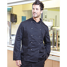 Black Long Sleeve Chef's Jacket (BK)