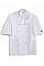 White Short Sleeve Chef's Jacket