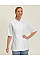 White Ladies' Short Sleeve Fitted Chef's Jacket