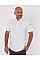 White Le Chef Pique Chef Shirt