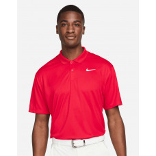 University Red Dri-FIT Victory Solid Polo (LC)