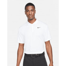 White Dri-FIT Victory Solid Polo (LC)