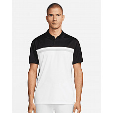 Black/White Nike Victory Men's Golf Polo