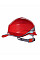 Red Hi-Vis Baseball Safety Helmet