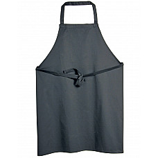 Black Bib Apron Without Pocket