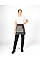 Grey Black Denim 100% Cotton Waist Apron