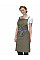 Olive Cross Back Bib Apron