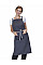 Storm Grey Cross Back Bib Apron