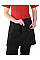 Black Low Cost Short Bar Apron Without Pocket