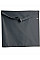 Black Low Cost Short Bar Apron Without Pocket