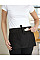 Black Full Zip Multi-Pocket Apron