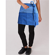 Blue Denim Denim Money Pocket Apron