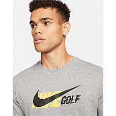 Dark Grey Heather Men's Golf Tee