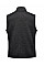 Black Heather Men's Pure Earth Avalante Full Zip Fleece Vest