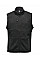 Black Heather Men's Pure Earth Avalante Full Zip Fleece Vest