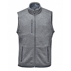 Granite Heather Men's Pure Earth Avalante Full Zip Fleece Vest