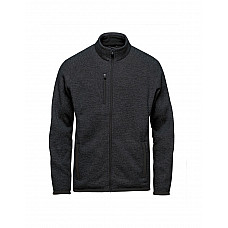 Black Heather Men's Pure Earth  Avalante Full Zip Fleece Jacket