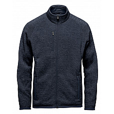 Navyheather Men's Pure Earth  Avalante Full Zip Fleece Jacket