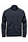 Navyheather Men's Pure Earth  Avalante Full Zip Fleece Jacket