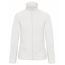 White ID.501 Women's Micro Fleece Full Zip