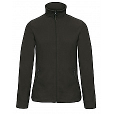 Black ID.501 Women's Micro Fleece Full Zip