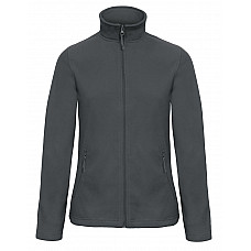 Dark Grey ID.501 Women's Micro Fleece Full Zip