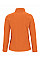 Pumpkin Orange ID.501 Women's Micro Fleece Full Zip