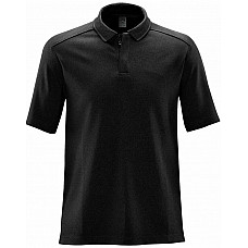 Black/Dolphin Men's Endurance HD Polo