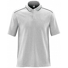 White/Dolphin Men's Endurance HD Polo