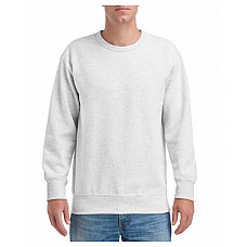 White Adult Crew Sweatshirt