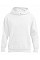 White Adult Hooded Sweatshirt