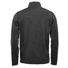 Black Heather Men's Pure Earth Treeline Performance 1/4 Zip Pullover