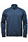 Dark Navy Heather Men's Pure Earth Treeline Performance 1/4 Zip Pullover