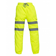 Hi-Vis Yellow Hi-Vis Jogging Pants