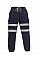 Navy Hi-Vis Jogging Pants