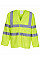 Hi-Vis Yellow Hi-Vis Long Sleeve Waistcoat