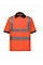 Hi Vis Orange Hi-Vis Short Sleeve Polo Shirt