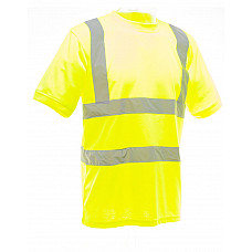 Hi-Vis Yellow Hi-Vis Short Sleeve T-Shirt