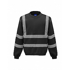 Black Hi-Vis Sweatshirt