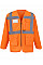 Hi Vis Orange Hi-Vis Executive Long Sleeve Waistcoat