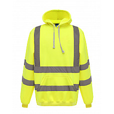 Hi-Vis Yellow Hi-Vis Pull-Over Hoodie