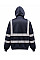 Navy Hi-Vis Pull-Over Hoodie