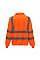 Hi Vis Orange Hi-Vis 1/4 Zip Sweatshirt