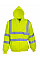 Hi-Vis Yellow Hi-Vis Zipped Hoodie