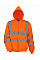 Hi Vis Orange Hi-Vis Zipped Hoodie