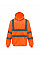 Hi Vis Orange Hi-Vis Zipped Hoodie