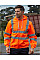 Hi-Vis Yellow Hi-Vis Zipped Hoodie