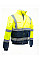 Hi-Vis Yellow/Navy Hi-Vis 2 Tone Bomber Jacket