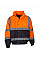 Orange/Navy Hi-Vis 2 Tone Bomber Jacket